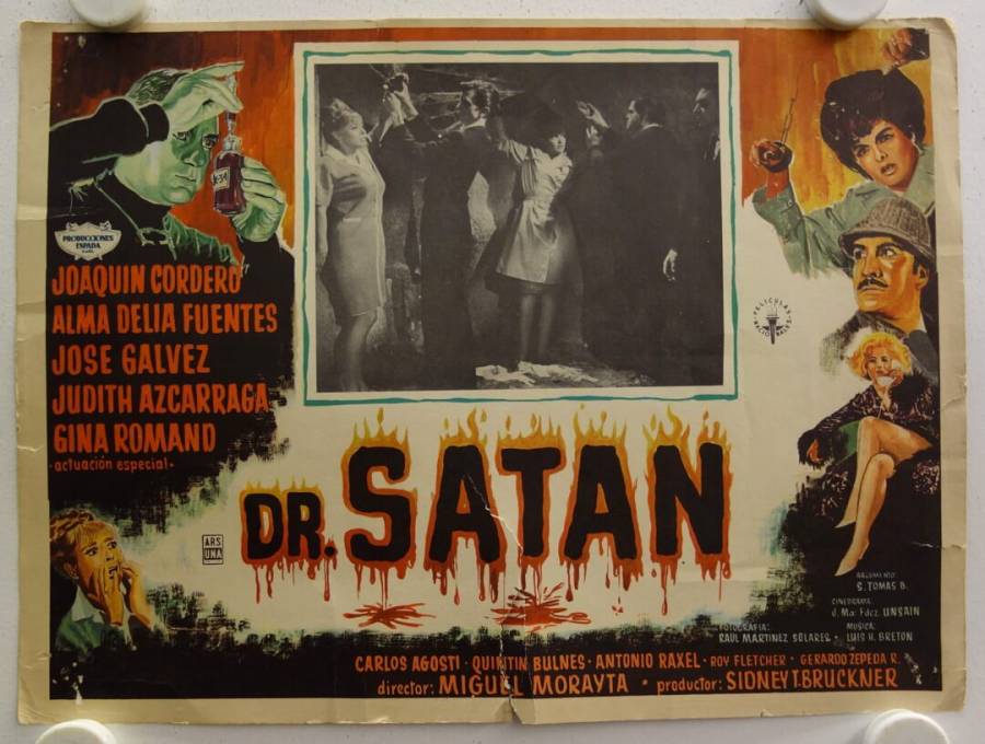 Doctor Satan original release Mexican lobby card