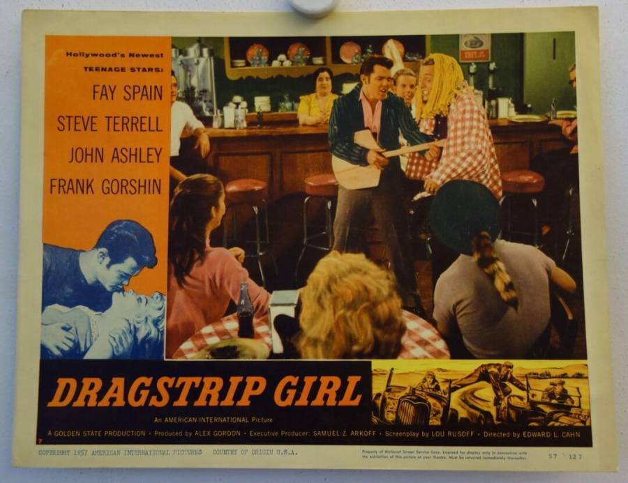 Dragstrip Girl originale US Lobby Card