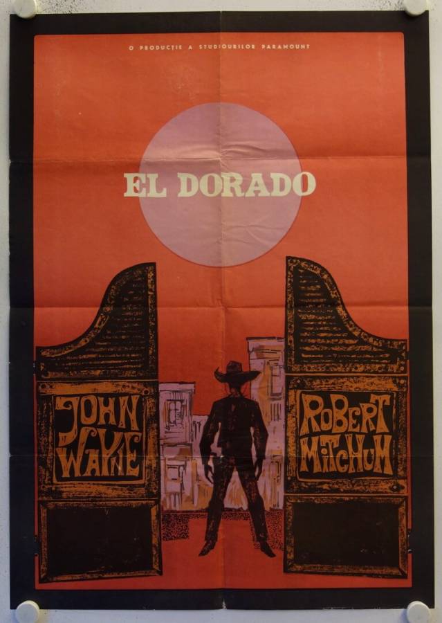 El Dorado originales Filmplakat aus Rumänien