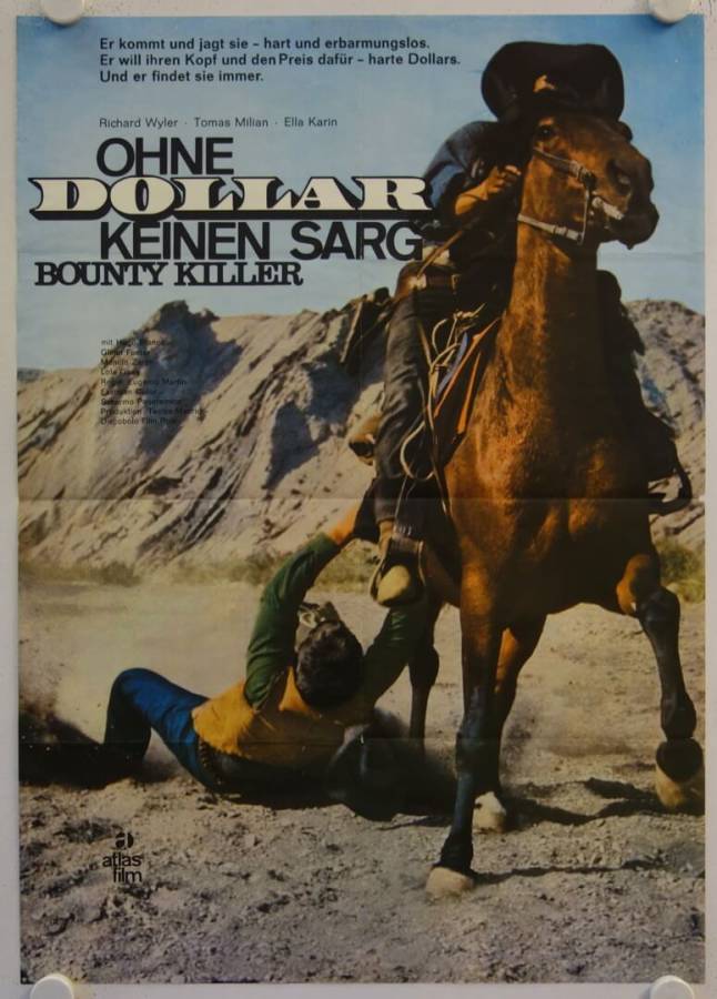 El precio de un hombre - The Bounty Killer original release german movie poster