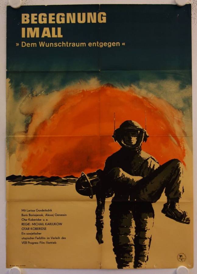 Encounter in Space original release east-german movie poster
