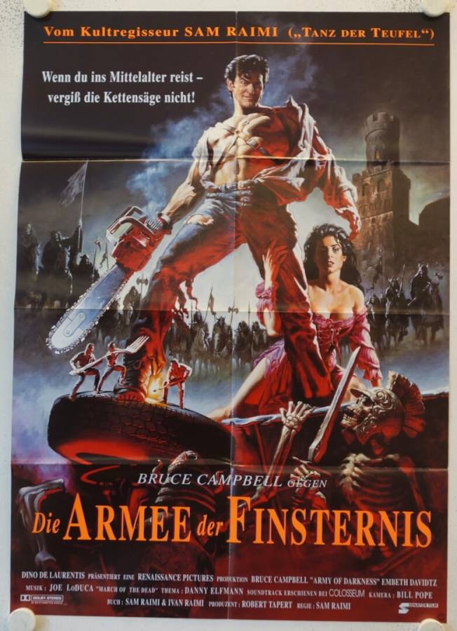 Tanz der Teufel 3 - Armee der Finsternis originales deutsches Filmplakat
