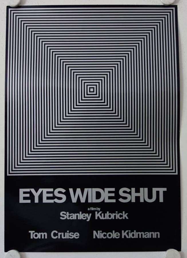 Eyes Wide Shut original movie poster concept art