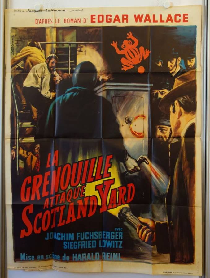 Face of the Frog original release large french movie poster