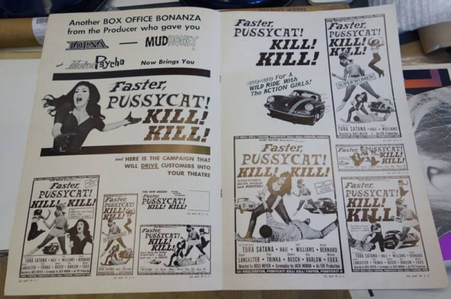 Faster Pussycat! Kill! Kill! original release US Pressbook