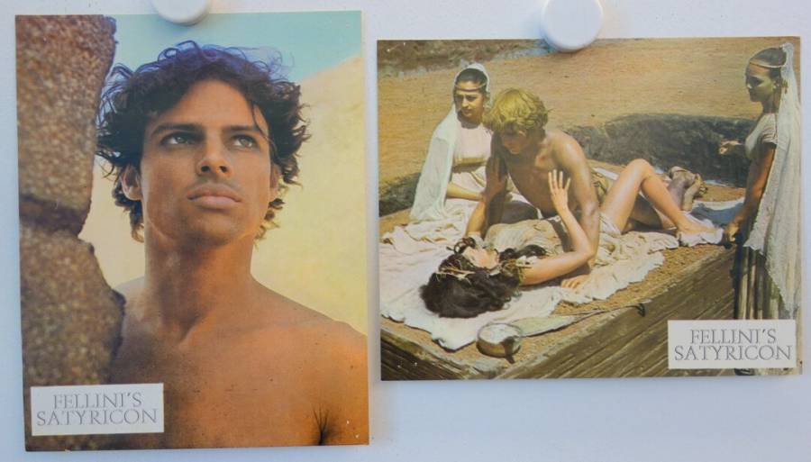 Fellini's Satyricon originale deutsches Aushangfotos