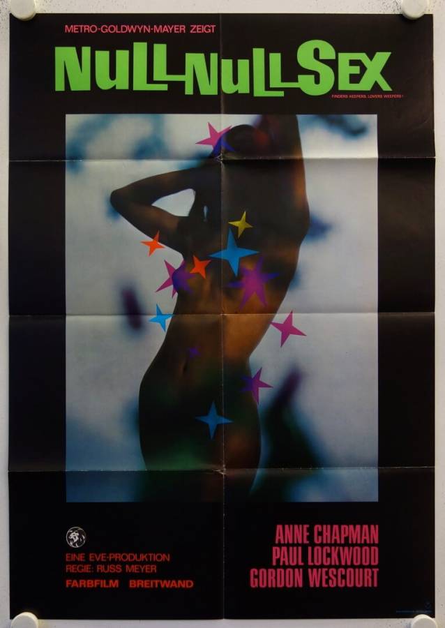 Null Null Sex originales deutsches Filmplakat