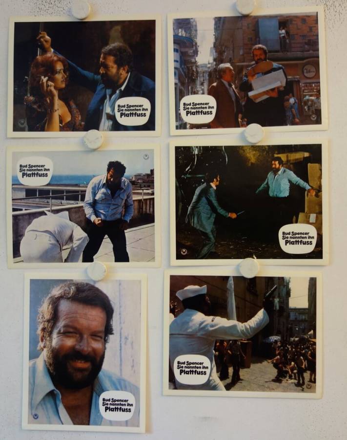 Flatfoot original release german lobby card set