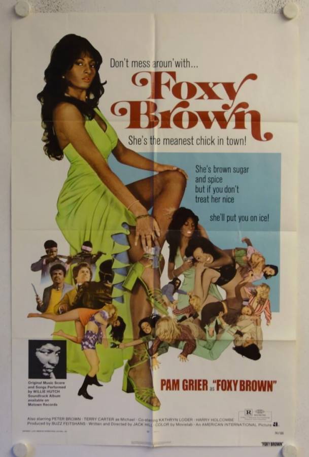 Foxy Brown originales US Onesheet Filmplakat