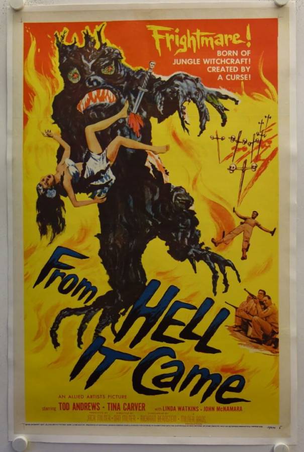 From Hell it came originales US Filmplakat
