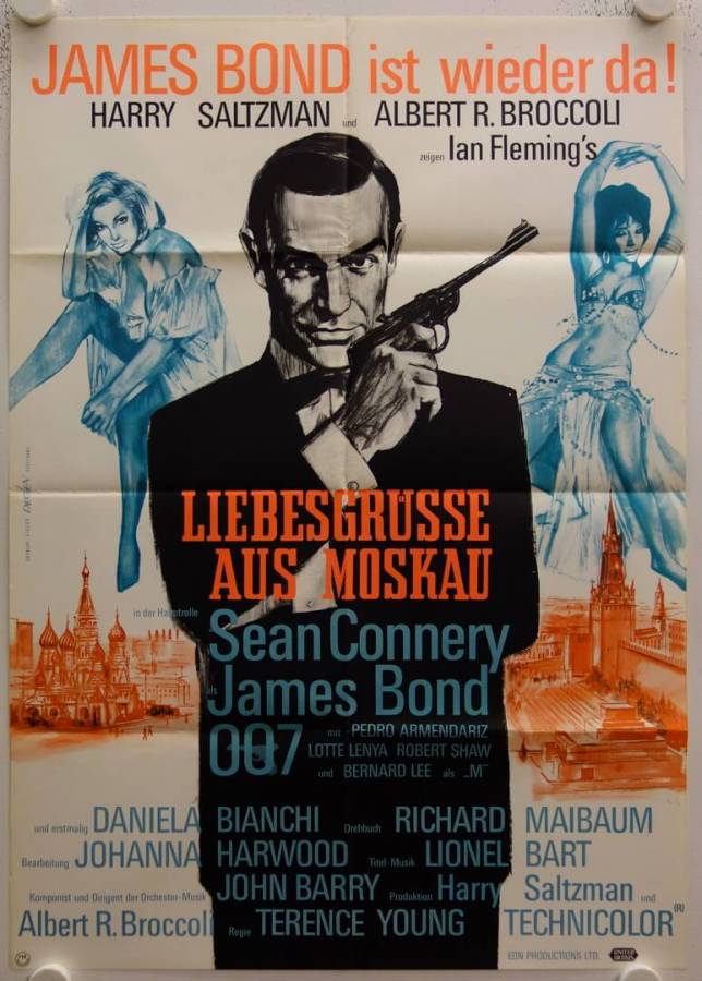 From Russia with Love original release german movie poster