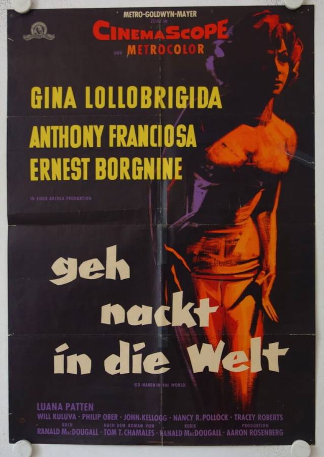 Go Naked in the World original release german movie poster
