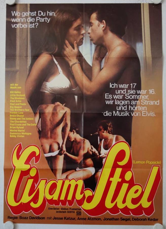 Eis am Stiel originales deutsches Filmplakat