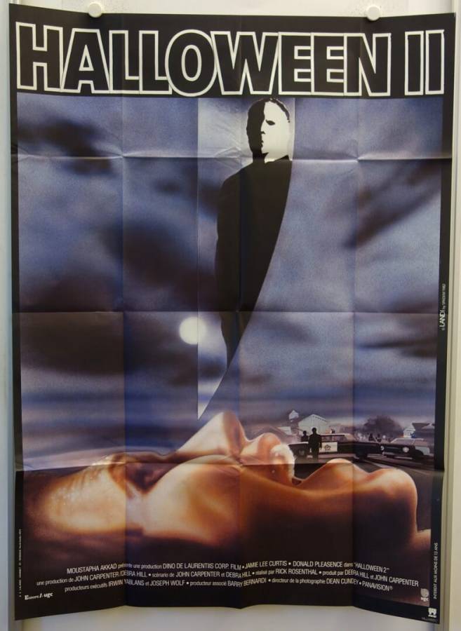 Halloween 2 Das Grauen kehrt zurück originales Filmplakat aus Frankreich