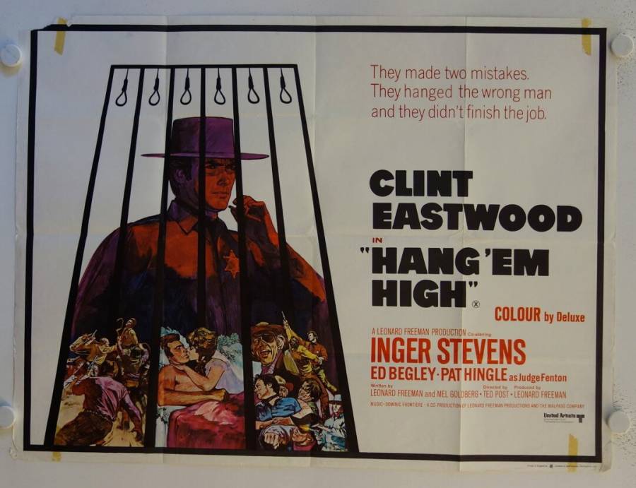 Hängt ihn höher originales britisches Filmplakat