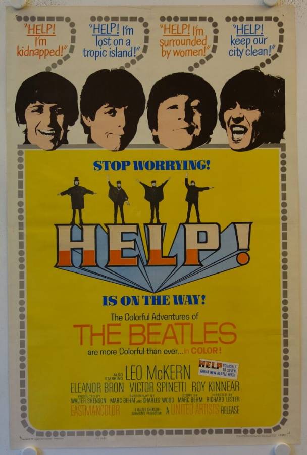 Hi-Hi Hilfe originales US Onesheet Filmplakat