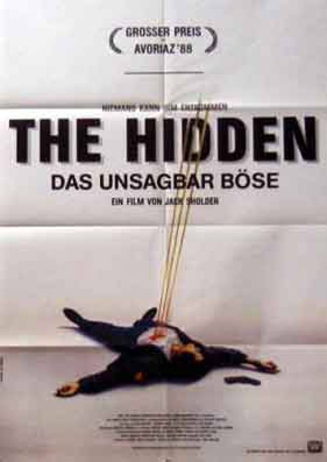 The Hidden original release german movie poster