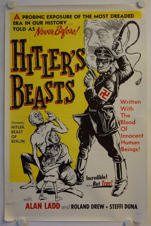Hitler's Beasts re-release US Onesheet movie poster