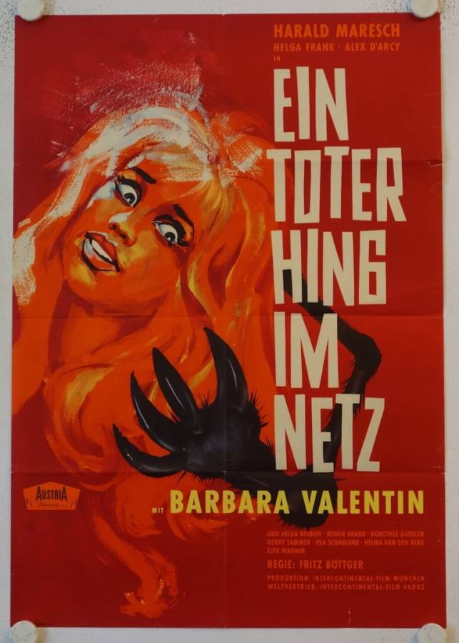 Ein Toter hing im Netz originales deutsches Filmplakat