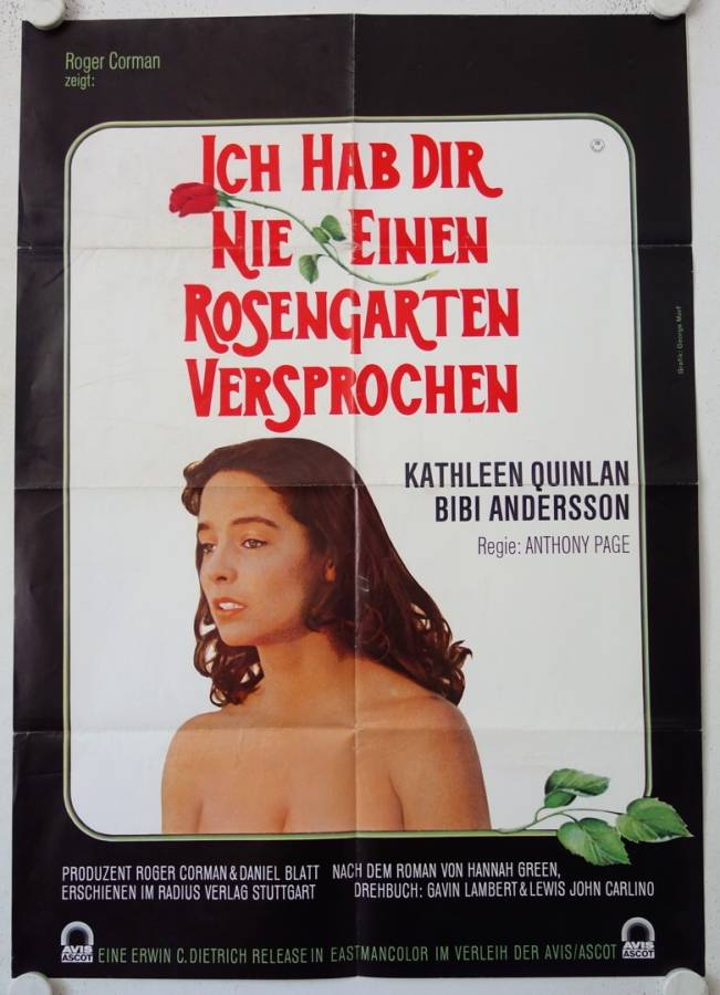 I Never Promised You a Rose Garden original release german movie poster