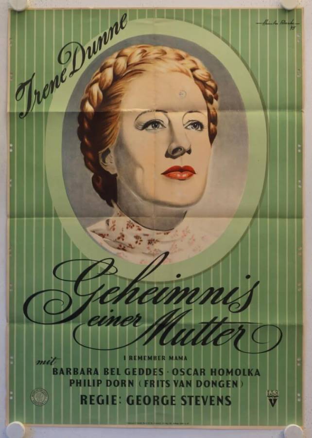 Geheimnis einer Mutter originales deutsches Filmplakat