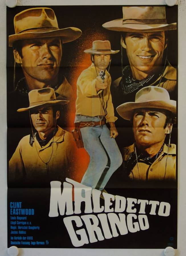 Maledetto Gringo originales deutsches Filmplakat