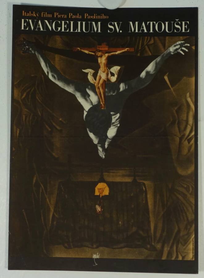 Il vangelo secondo Matteo - The Gospel According to St. Matthew original release czech movie poster