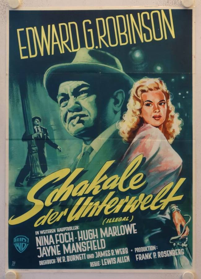 Schakale der Unterwelt originales deutsches Filmplakat