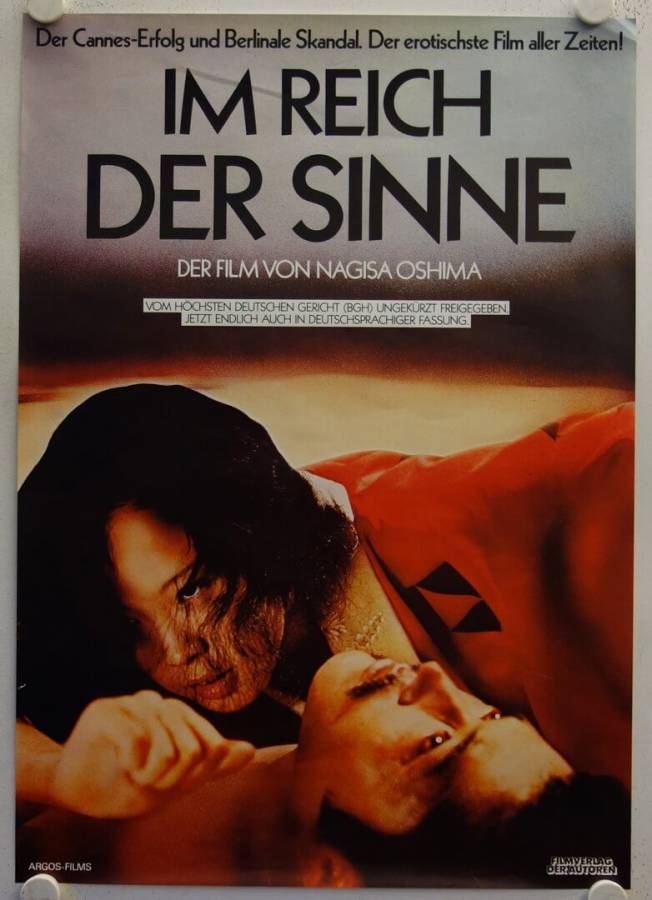 In the Realm of Senses re-release german movie poster