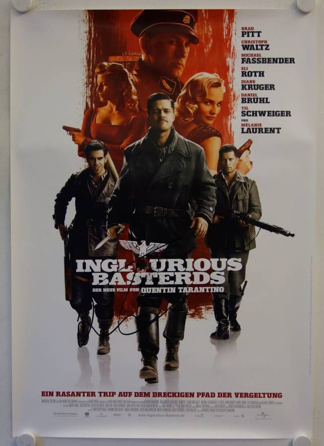 Inglorious Basterds originales deutsches Filmplakat