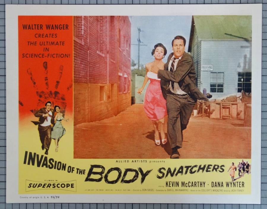 Invasion of the Body Snatchers original release US Lobby Card