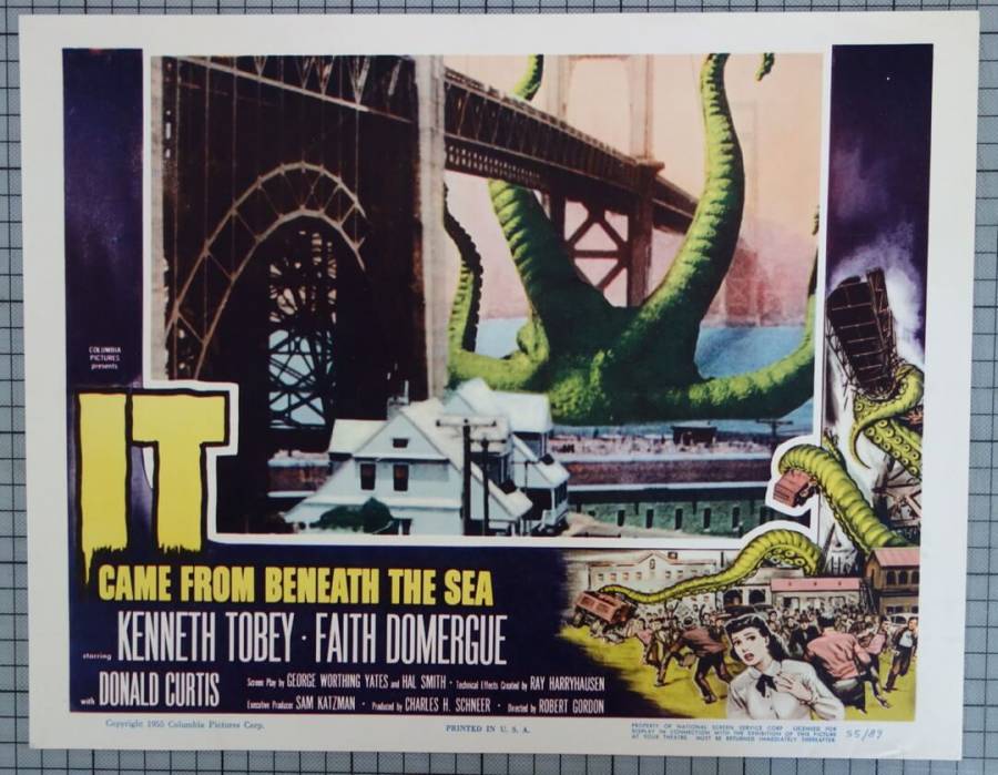 Das Grauen aus der Tiefe originale US Lobby Card