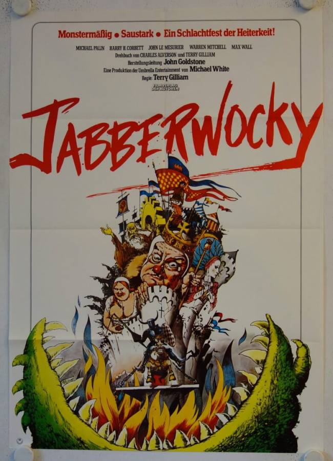 Jabberwocky original release german movie poster