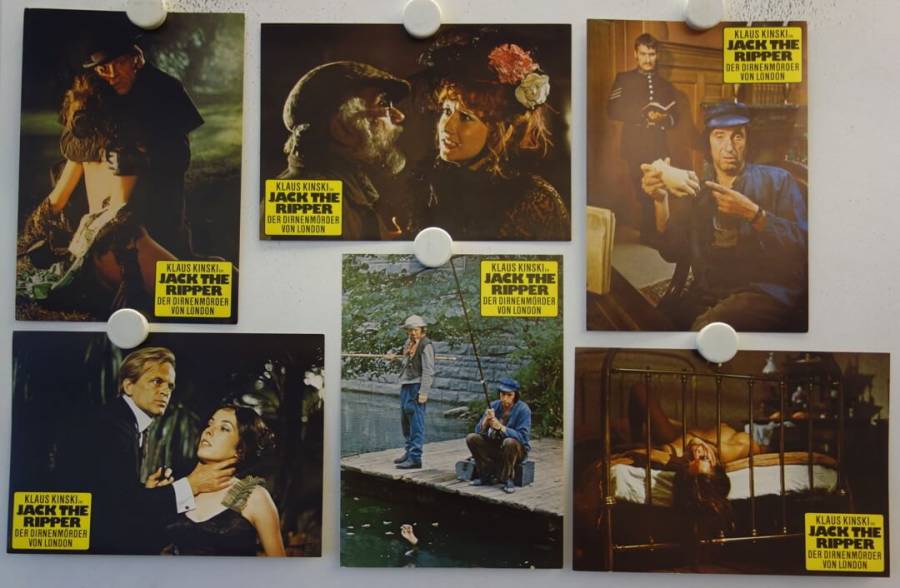 Jack the Ripper original release german lobby card set