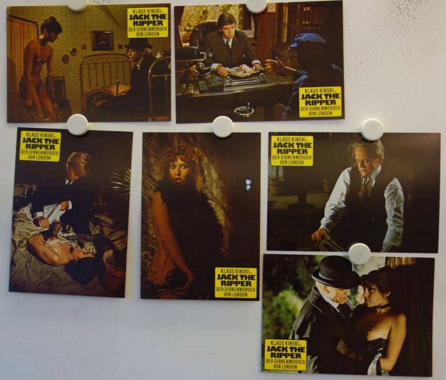 Jack the Ripper original release german lobby card set