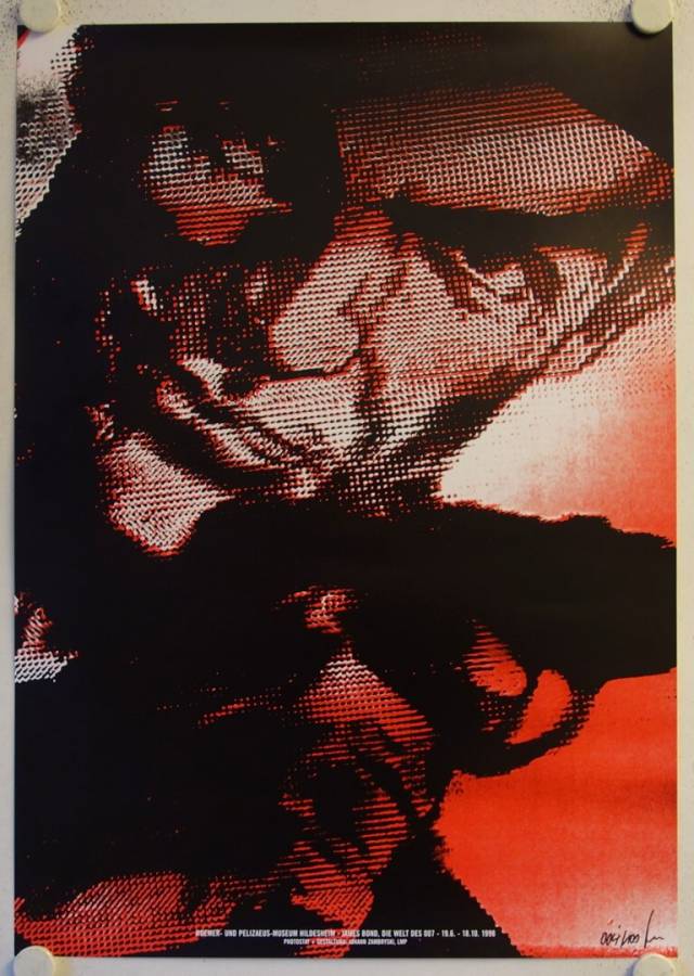 James Bond - Die Welt des 007 originales Ausstellungsplakat (signiert)