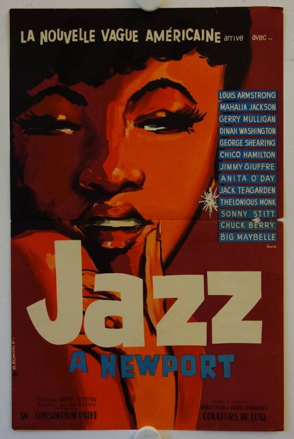 Jazz an einem Sommerabend originales Filmplakat aus Frankreich