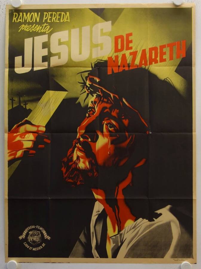 Jesus of Nazareth originales Filmplakat aus Mexiko