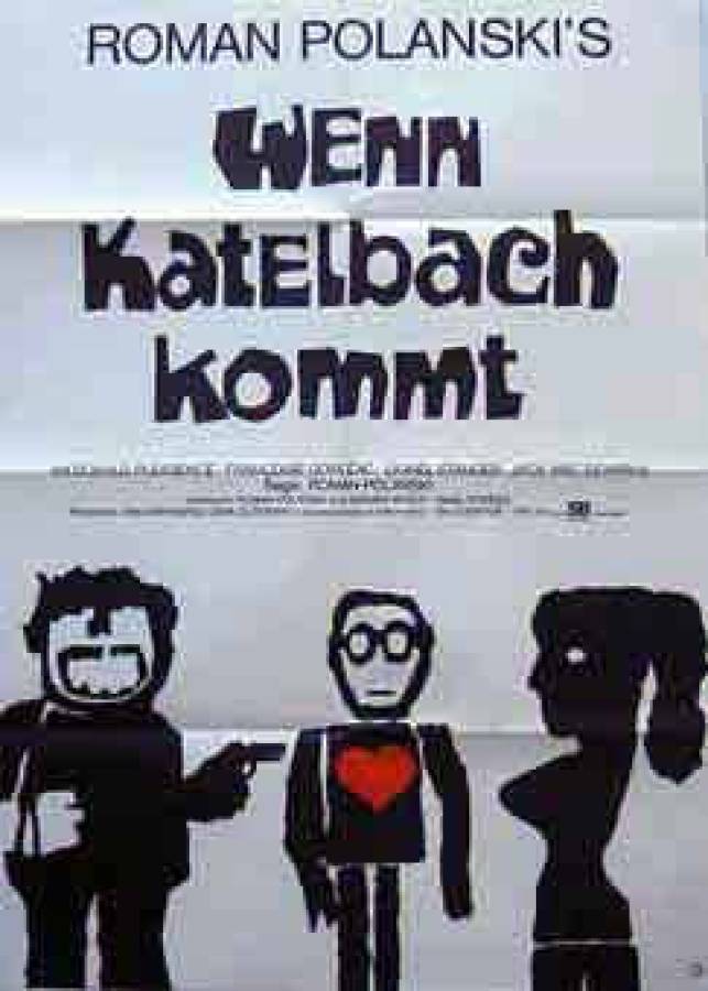 Wenn Katelbach kommt originales deutsches Filmplakat