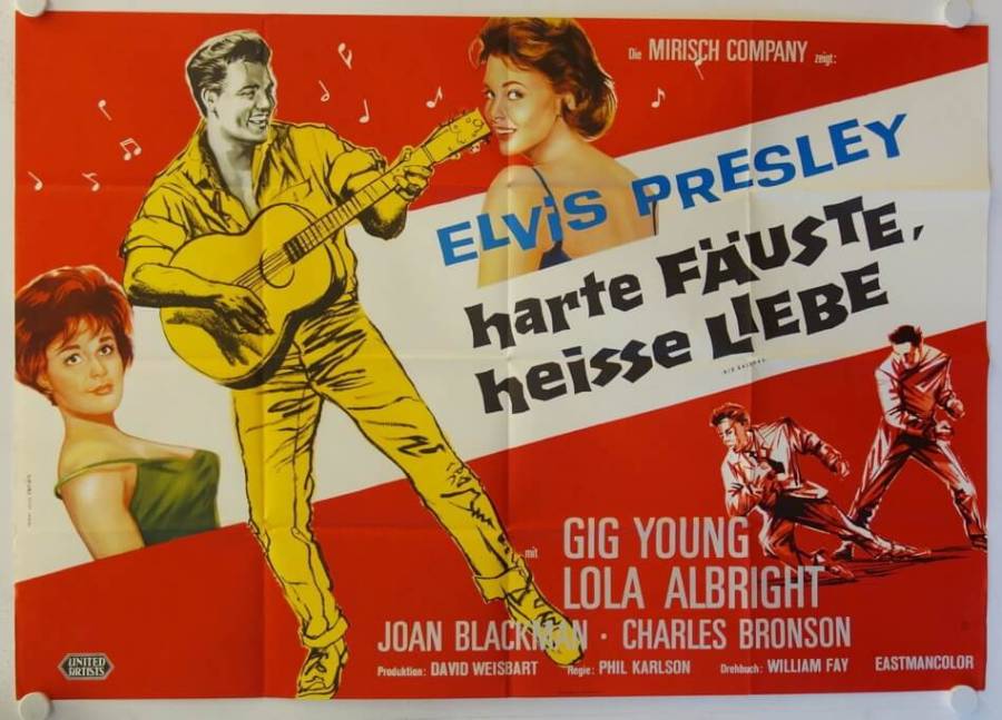Harte Fäuste, heisse Liebe originales deutsches A0-Filmplakat