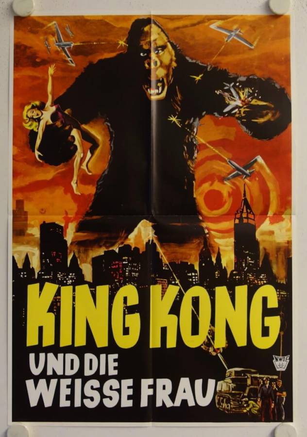 King Kong re-release german movie poster