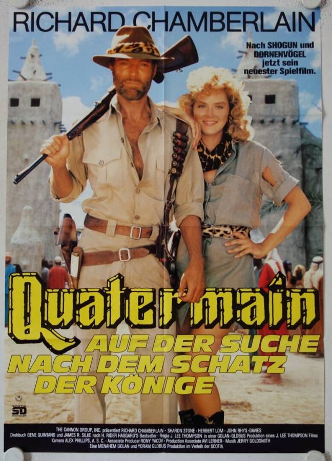 Quatermain - Auf der Suche nach dem Schatz der Könige originales deutsches Filmplakat