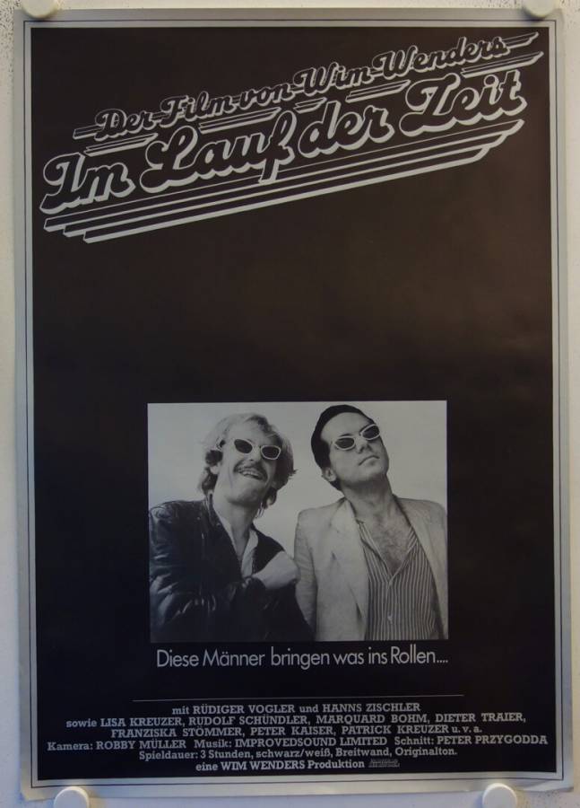 Im Lauf der Zeit originales deutsches Filmplakat