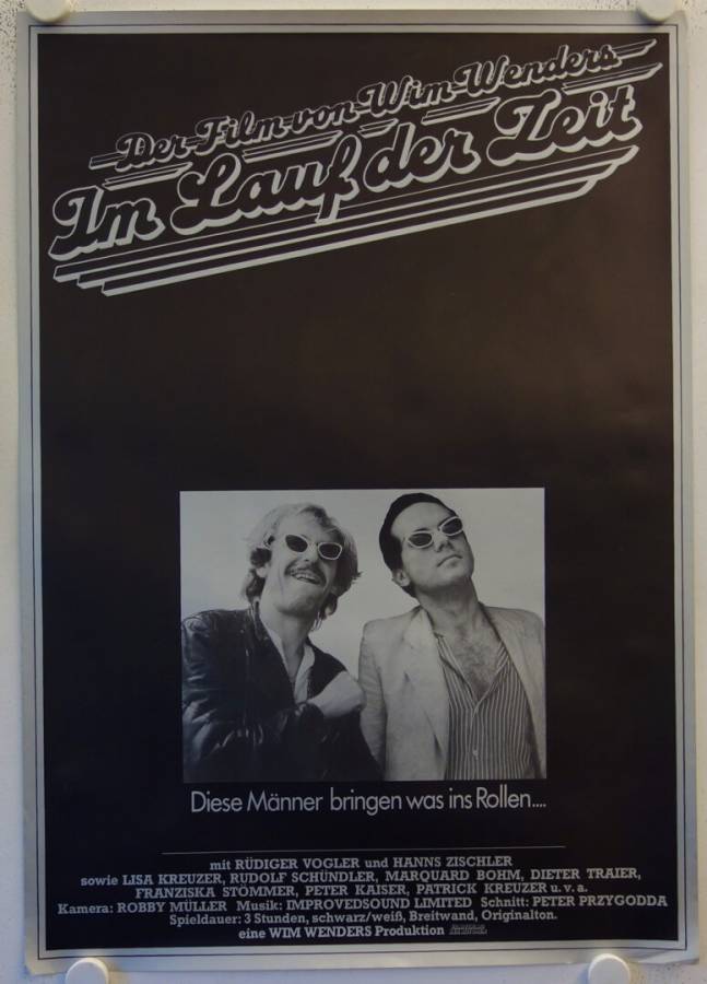 Im Lauf der Zeit originales deutsches Filmplakat