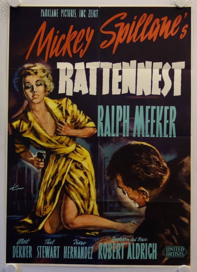 Rattennest originales deutsches Filmplakat
