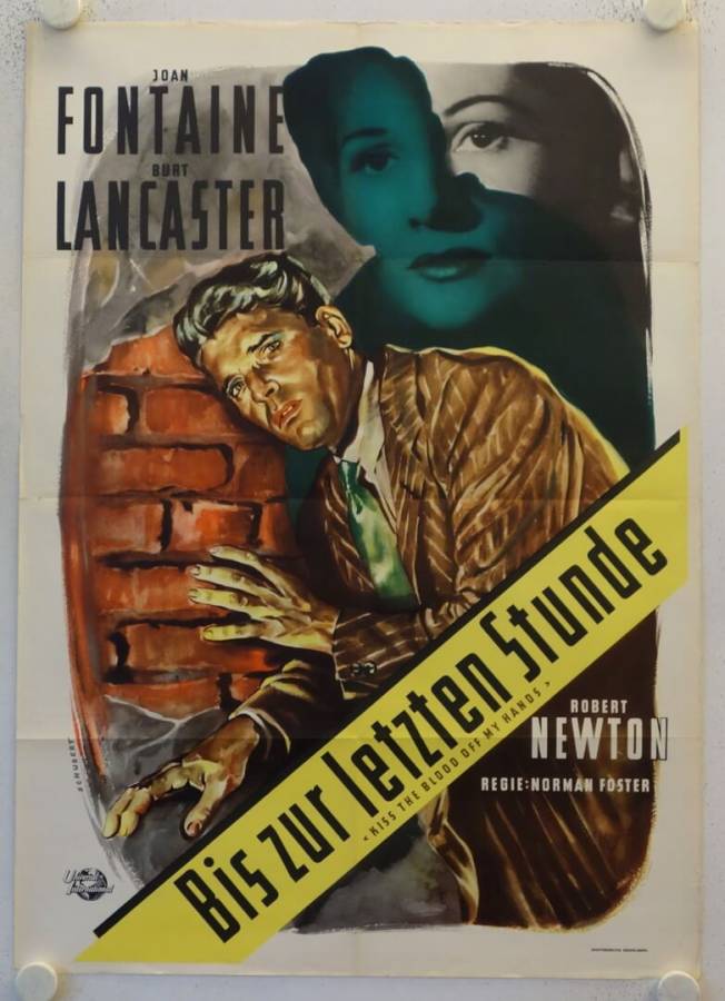 Kiss the Blood off my Hands original release german movie poster