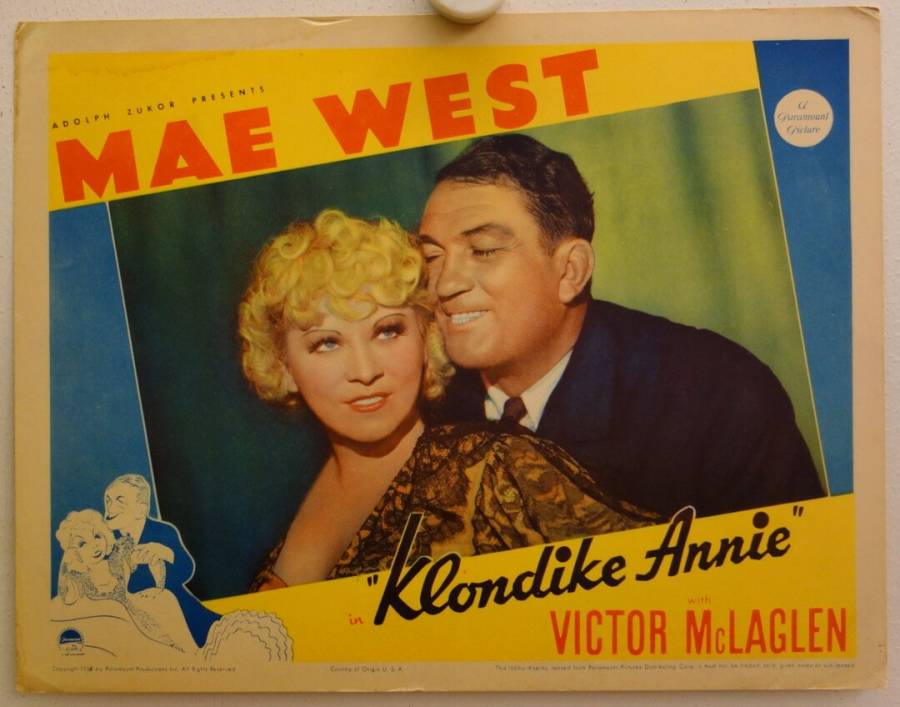 Klondike Annie original release US lobby card
