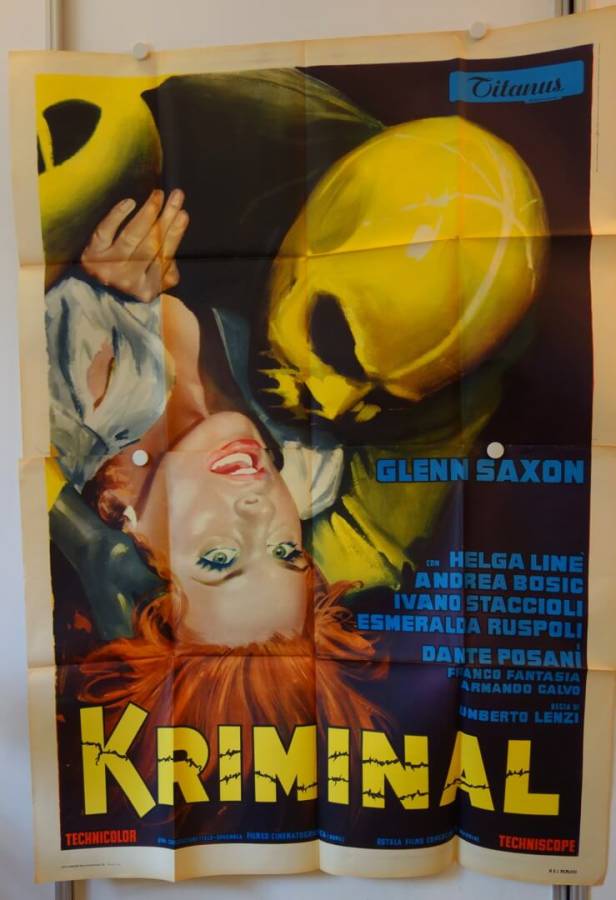 Kriminal original release italian movie poster