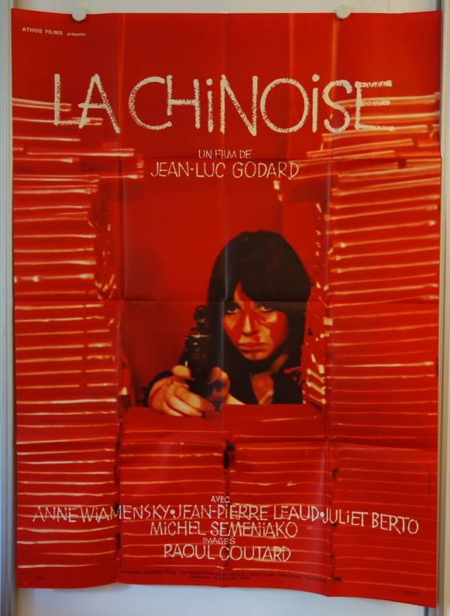 La Chinoise original release large French movie poster