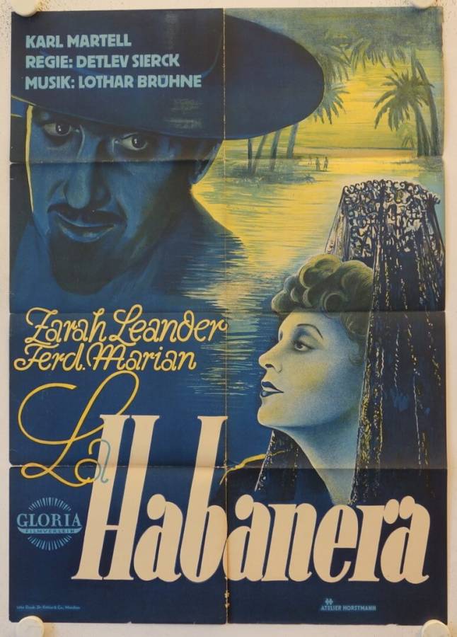 La Habanera re-release german movie poster